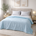 Zleepra Cooling Sleep Blanket For Hot Sleepers Lightweight And Breathable Comfort