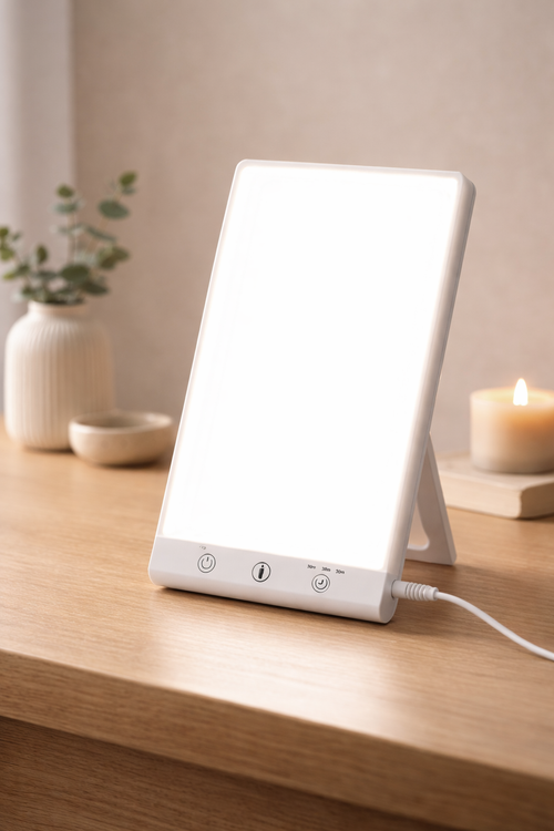 Zleepra 10000 Lux Light Therapy Lamp For Mood Energy And Daily Balance